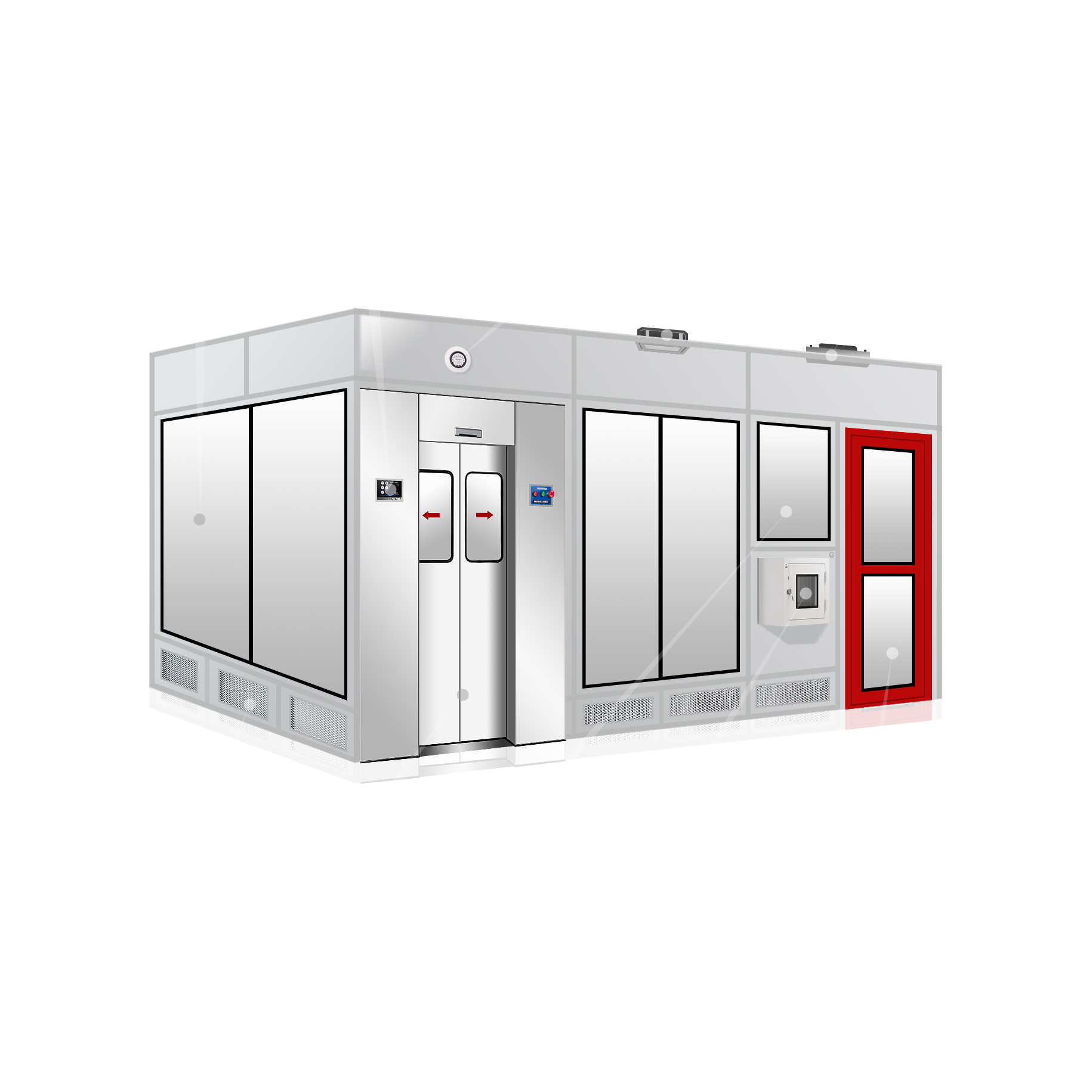 輕量無塵室效果圖